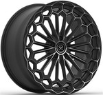 2018 BMW M740i Replica 1 bucată roți forjate negru prelucrate 22x9.0 și 22x10