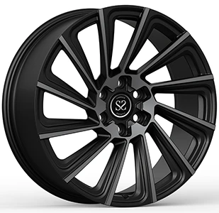 BMW M3 E46 Forjate Roți negre+SPOCES CHATEN18X9.5 și 10.5