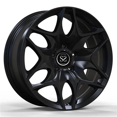 Jante din aliaj de aluminiu forjat personalizate BMW M4 F82 20X9.5 și 11.5 Negru satinat