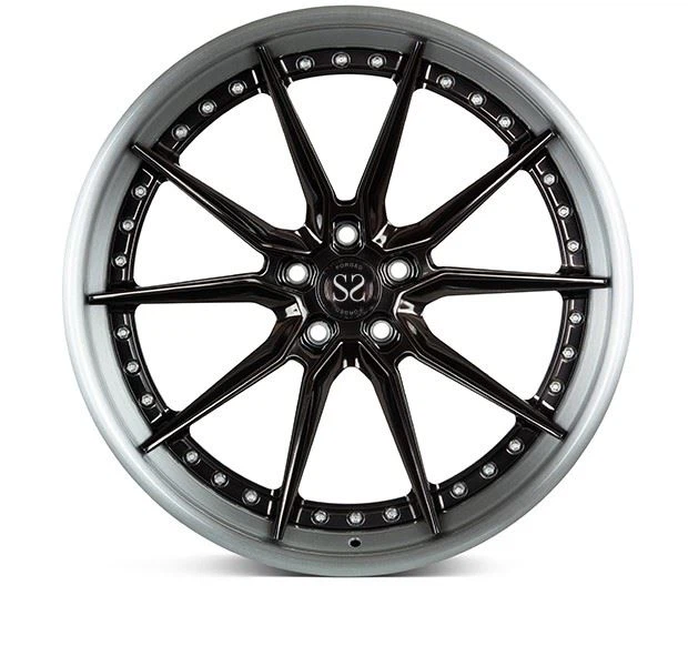 Audi E-tron GT Brushed 3 Pieces Forged Black Wheel