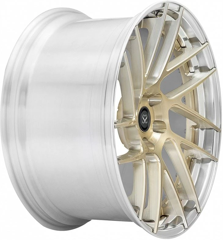 SSEH1024 Custom Bronze Brush Car Rims 19 20 21 22 Inci 5-112 114.3 120 Pentru McLaren