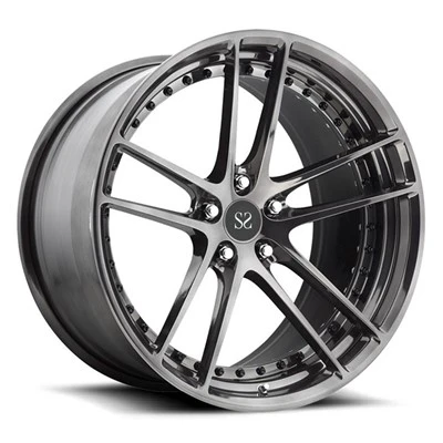 21 inch Hyper Silver 1-Jante din aliaj auto forjate PC pentru roți Tesla Jante de lux personalizate