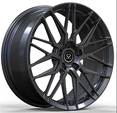 SS1042 5 X 120 pentru jante de roți din metal Gun Metal, fabricate din 6061-aliaj de aluminiu T6, 1 bucată de 21 inchi
